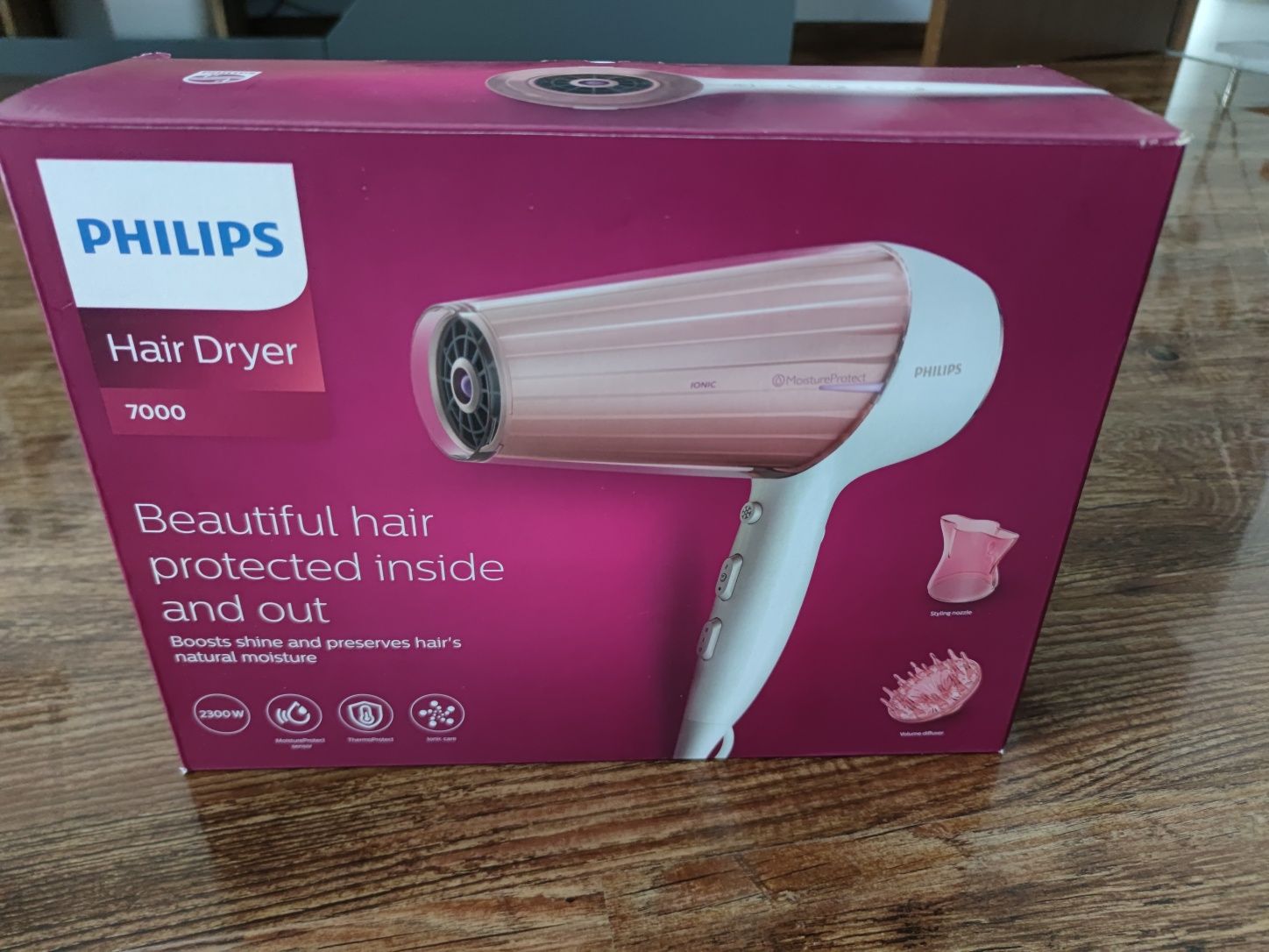 Uscător par Uscator de par Philips HP8281/00,2300 W, Moisture Protect