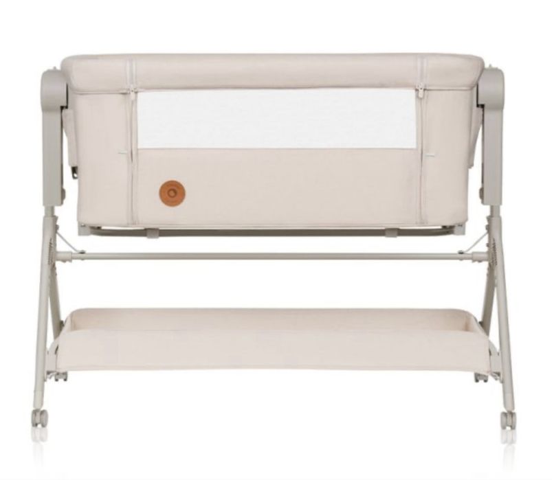 Бебешка кошара Next to me 3 в 1 Lionelo Leonie Plus люлееща се