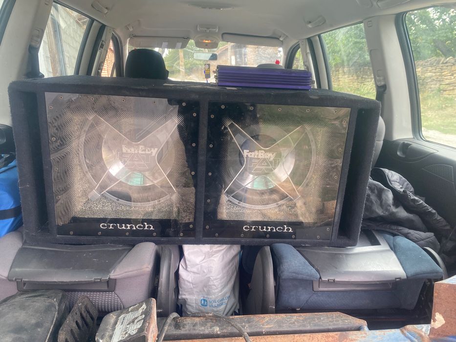 Бас Каса 2х 12, 1600W с Усилвател