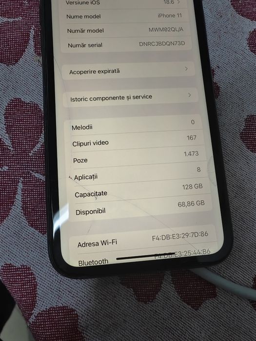 Iphone 11 - 128 gb memorie