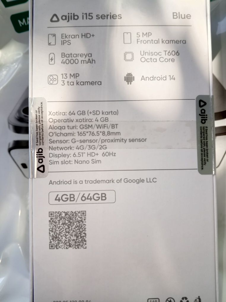 Telefon ajib i15