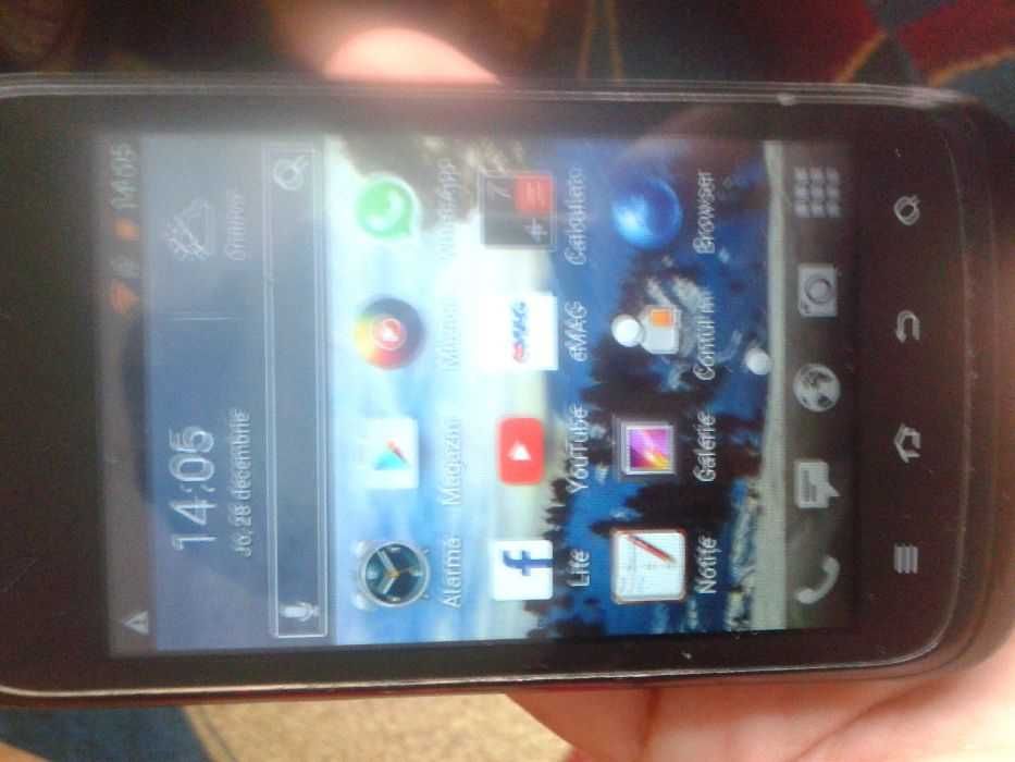 Telefon mobil   LG , orange Zalli si Placa cu display Huawey