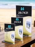 А4 табличка a4 stend A5 A6 кафе ресторан офис  прайс лист