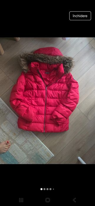 Geaca de iarna tommy hilfiger marime s-m