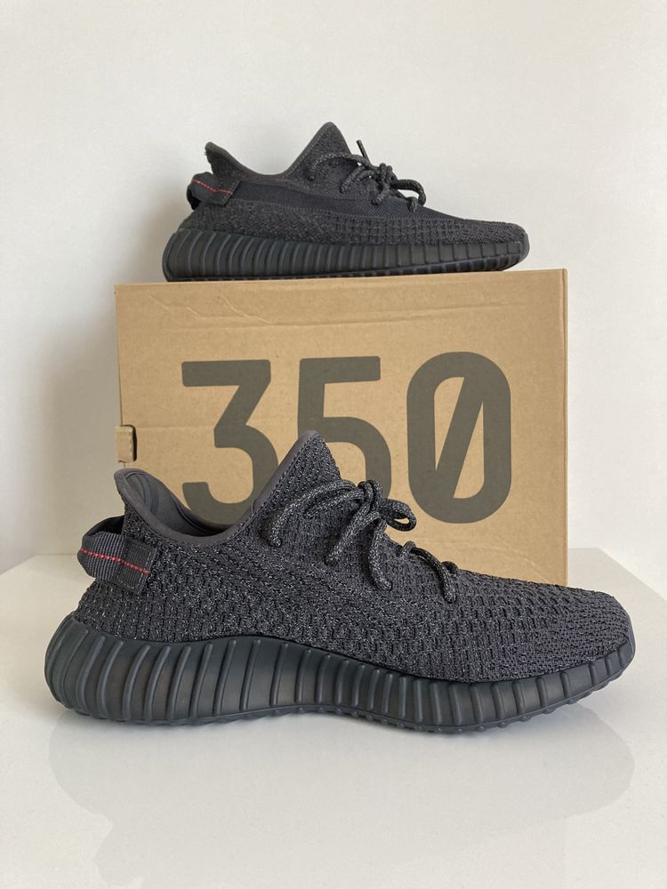 Yeezy Boost 350 Static Black Reflective