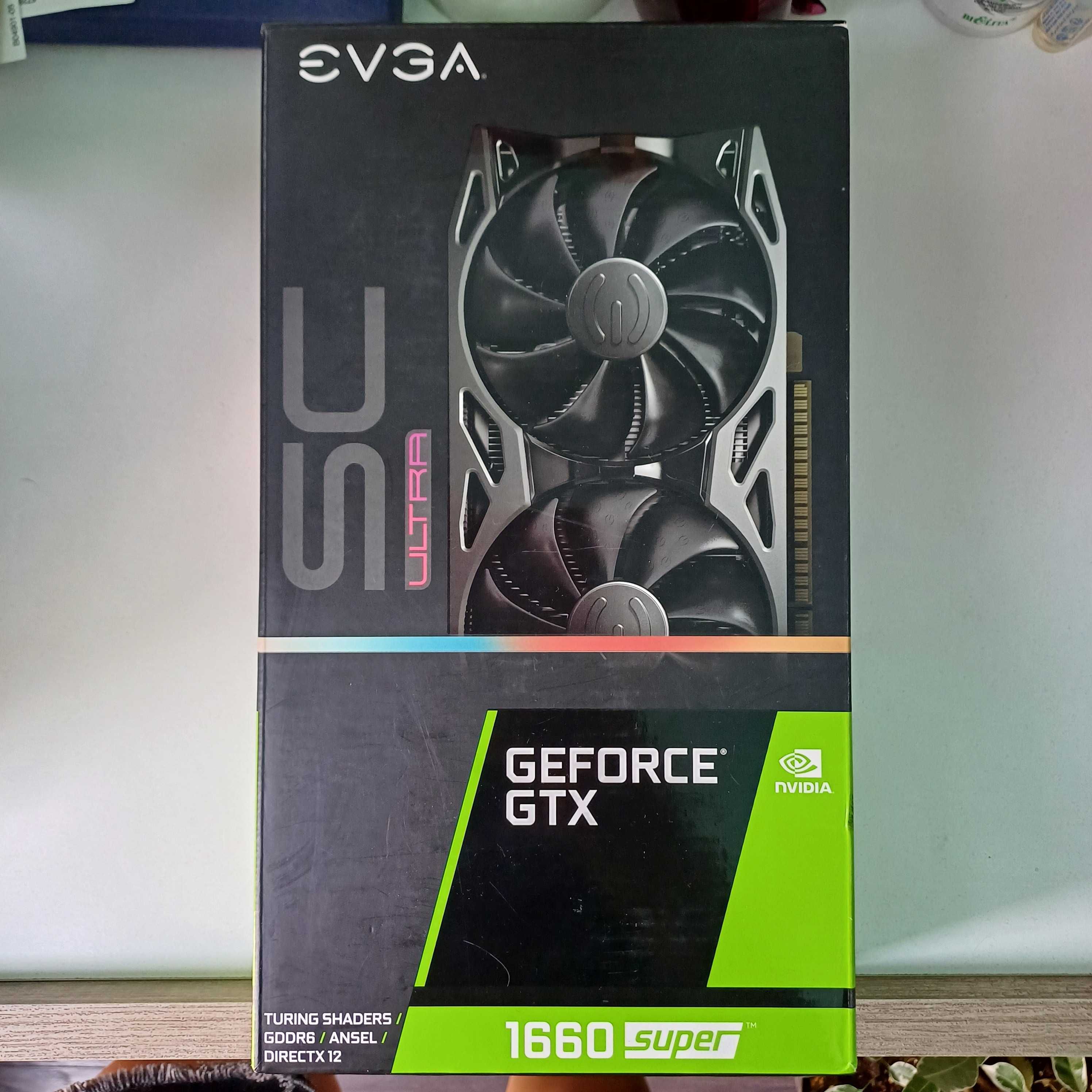 EVGA geforce GTX 1660 super SC ultra GAMING, 06G-P4-1068-KR,6GB