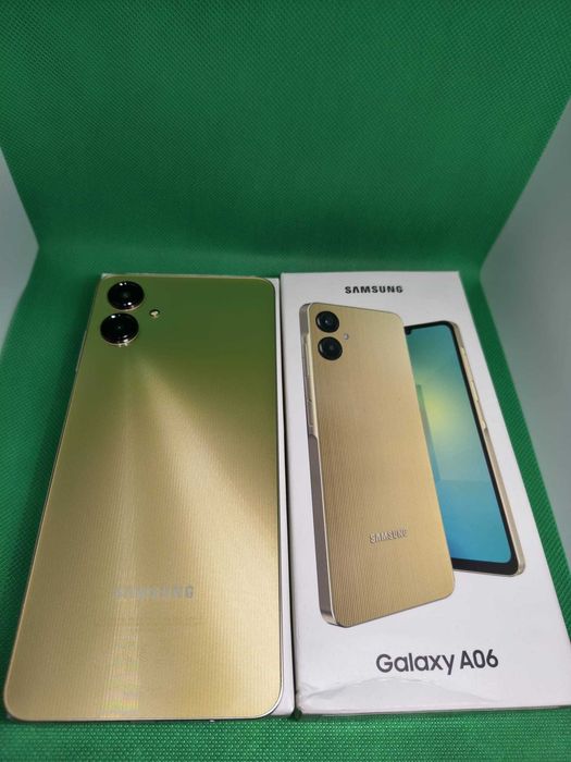 Samsung Galaxy A06, 64GB, Nou - Sigilat // Mai multe bucati Gold-Black