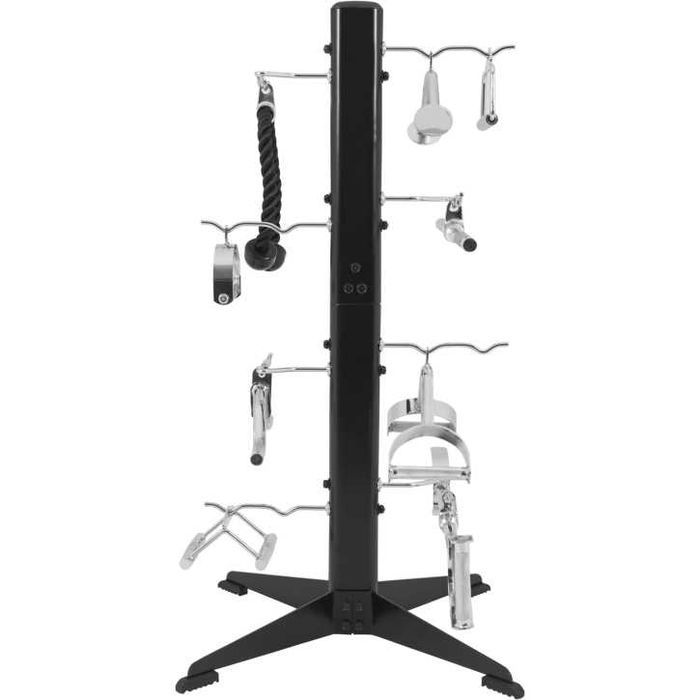 Suport pentru accesorii biceps/triceps negru Gorilla Sports