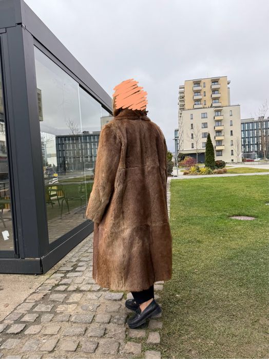 Haina de blana naturala de vizon