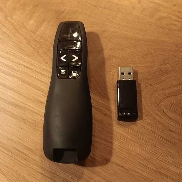 НОВO! Безжично дистанционно за презентации PowerPoint с USB приемник