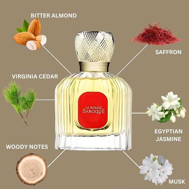 La Rouge Baroque Eau de Parfum by Maison Alhambra - 100ml