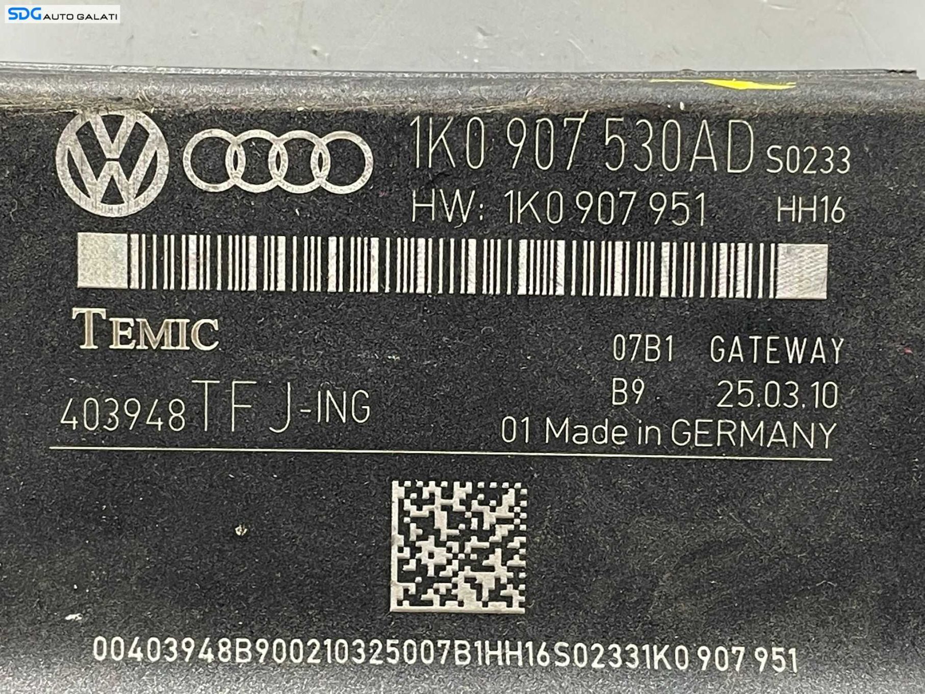Calculator Modul control central CAN Gateway Volkswagen Caddy 2003 - 2010 Cod 1K0907530AD [L4515]