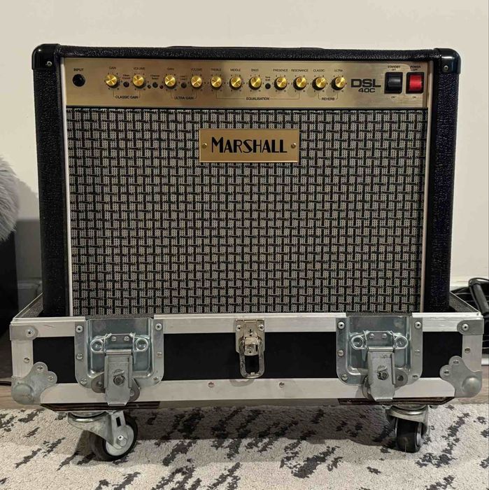 Marshal dsl-40c 1x12 lampov vintage с каса за транспорт