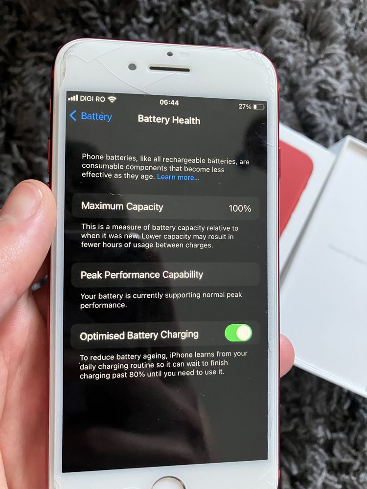 iPhone 7 nou 128gb red