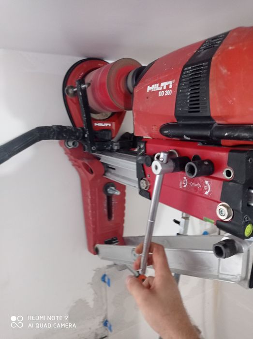 Gaura carotă beton Hota Ac  Centrala Ventilații