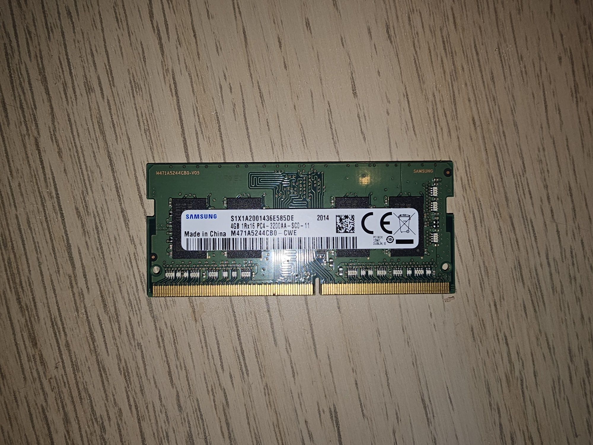 Memorie ram notebook ddr 4 4gb