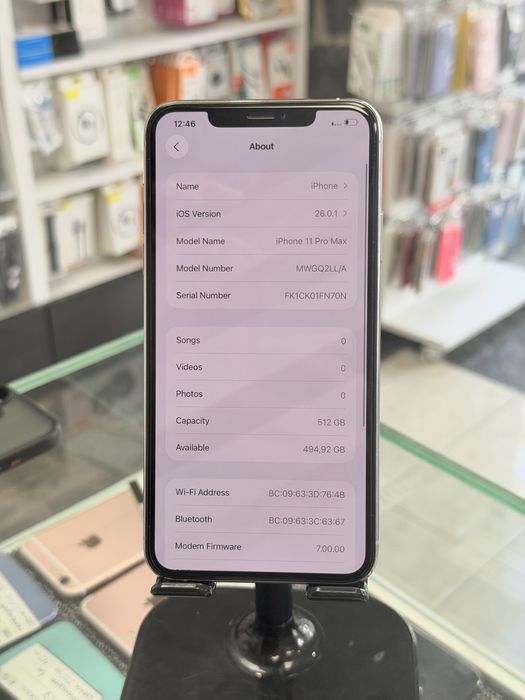 Apple iPhone 11 Pro Max 512GB Silver