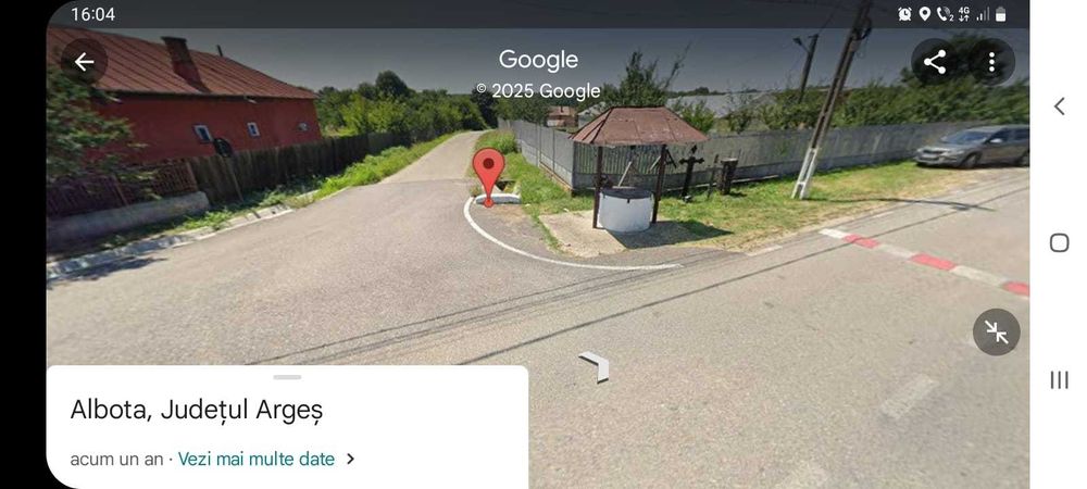 Vind teren Albota str. Morlovani 2100mp