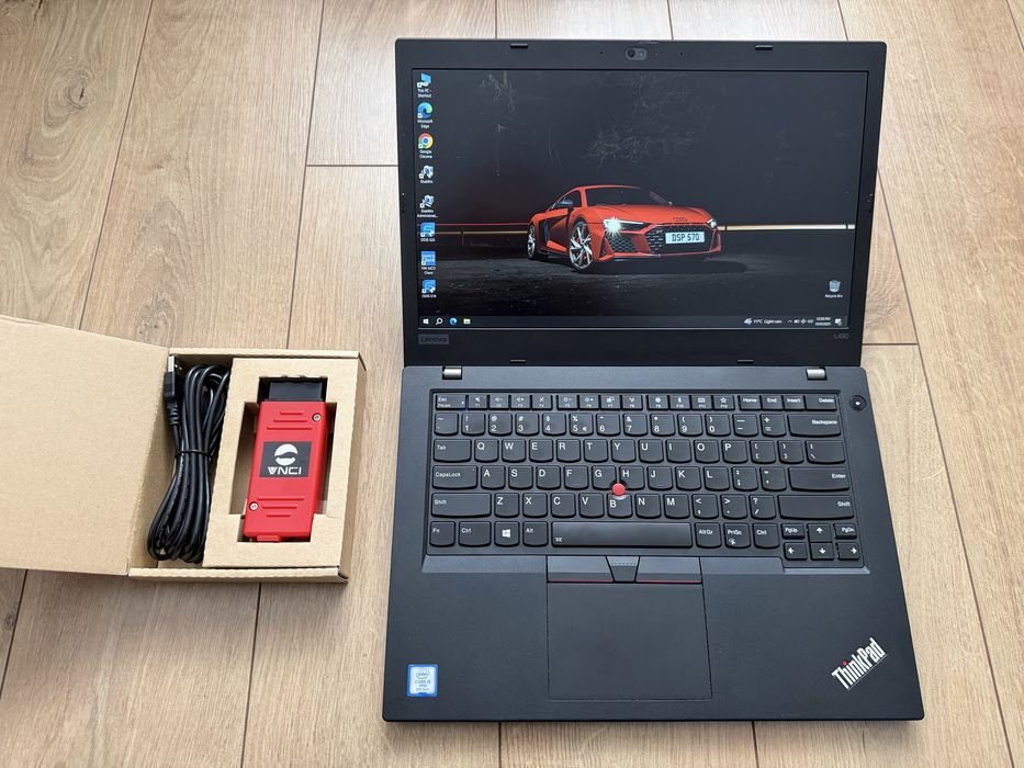 Tester/Diagnoza VNCI VAS6154A/Odis S25/E19+Leptop Lenovo L490 i5,8 gb