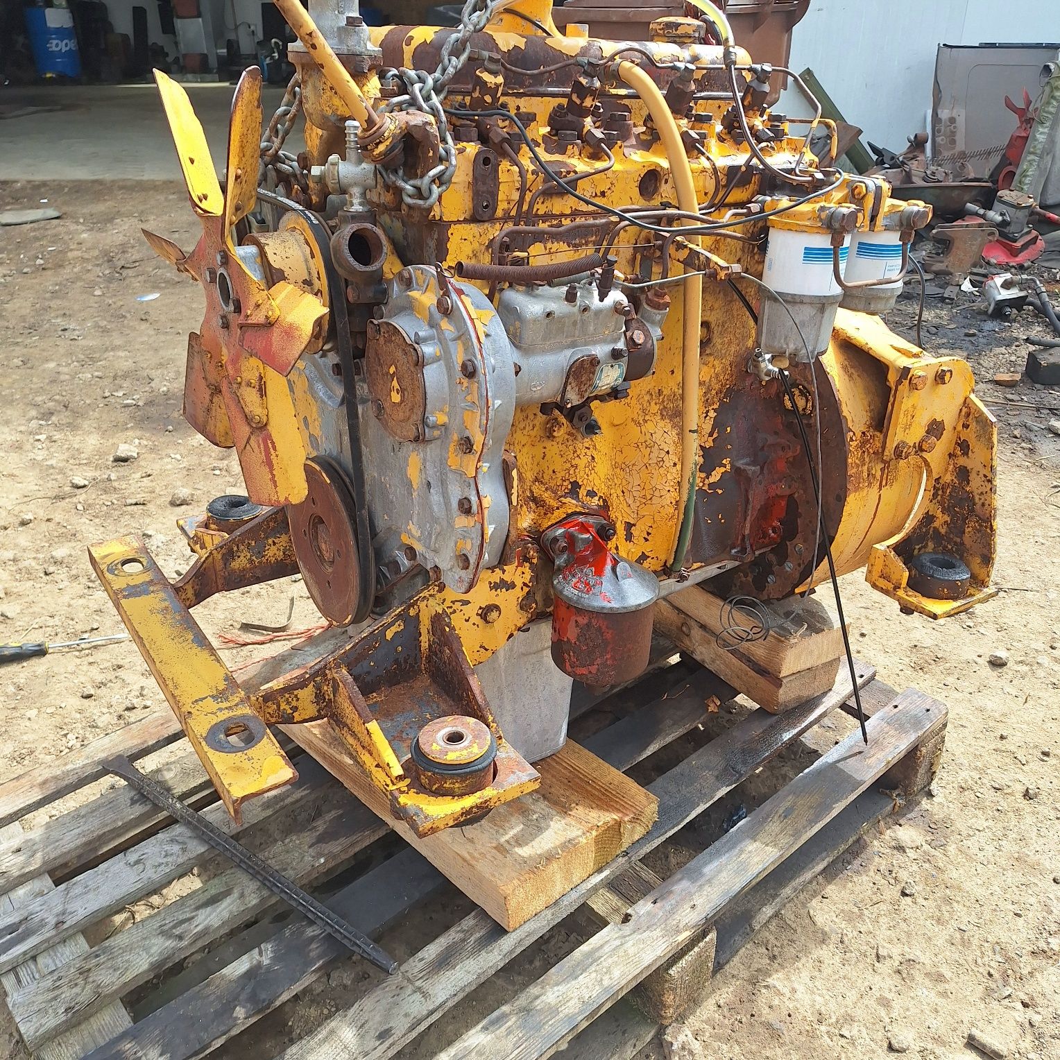 Motor perkins taf,tractor 85 cai