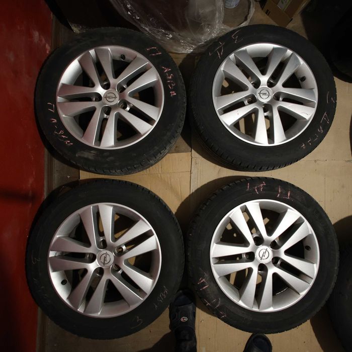 Джанти опел астра , opel astra H , 205/55R16 / Джанти с гуми