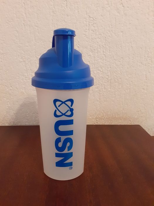 Шейкър с мрежичка за разбиване Shaker USN by Original прозрачно и сини