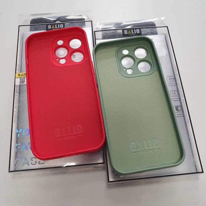 Husa iPhone 15 Pro - Protectie Camera - interior catifelat