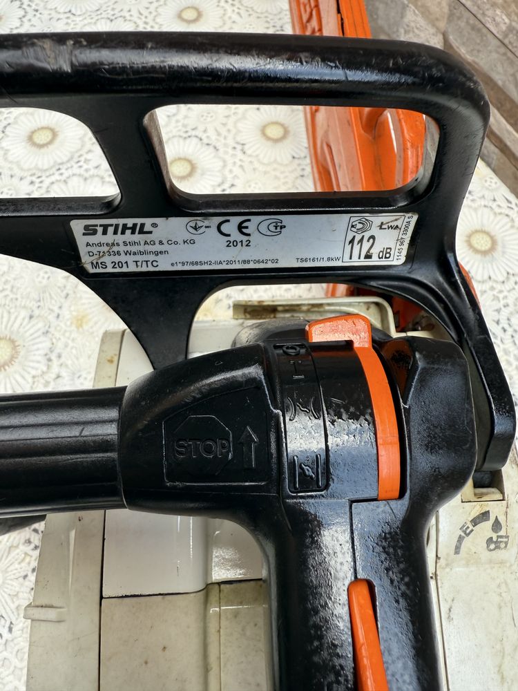 Бензинов верижен трион Stihl MS 201 TC-M 1.8 kW, 2.41 к.с., 35 см.