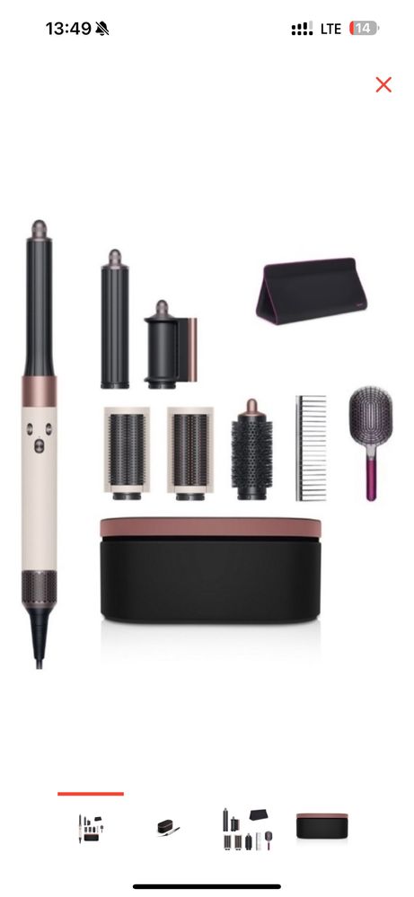 Dyson стайлер фен