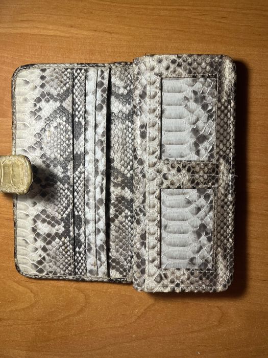 Портмоне от истинска змийска кожа