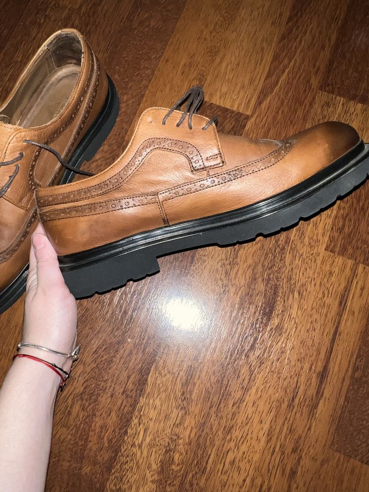 Pantofi barbatesti- piele naturala