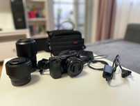 Vand sony a6000 cu obiective