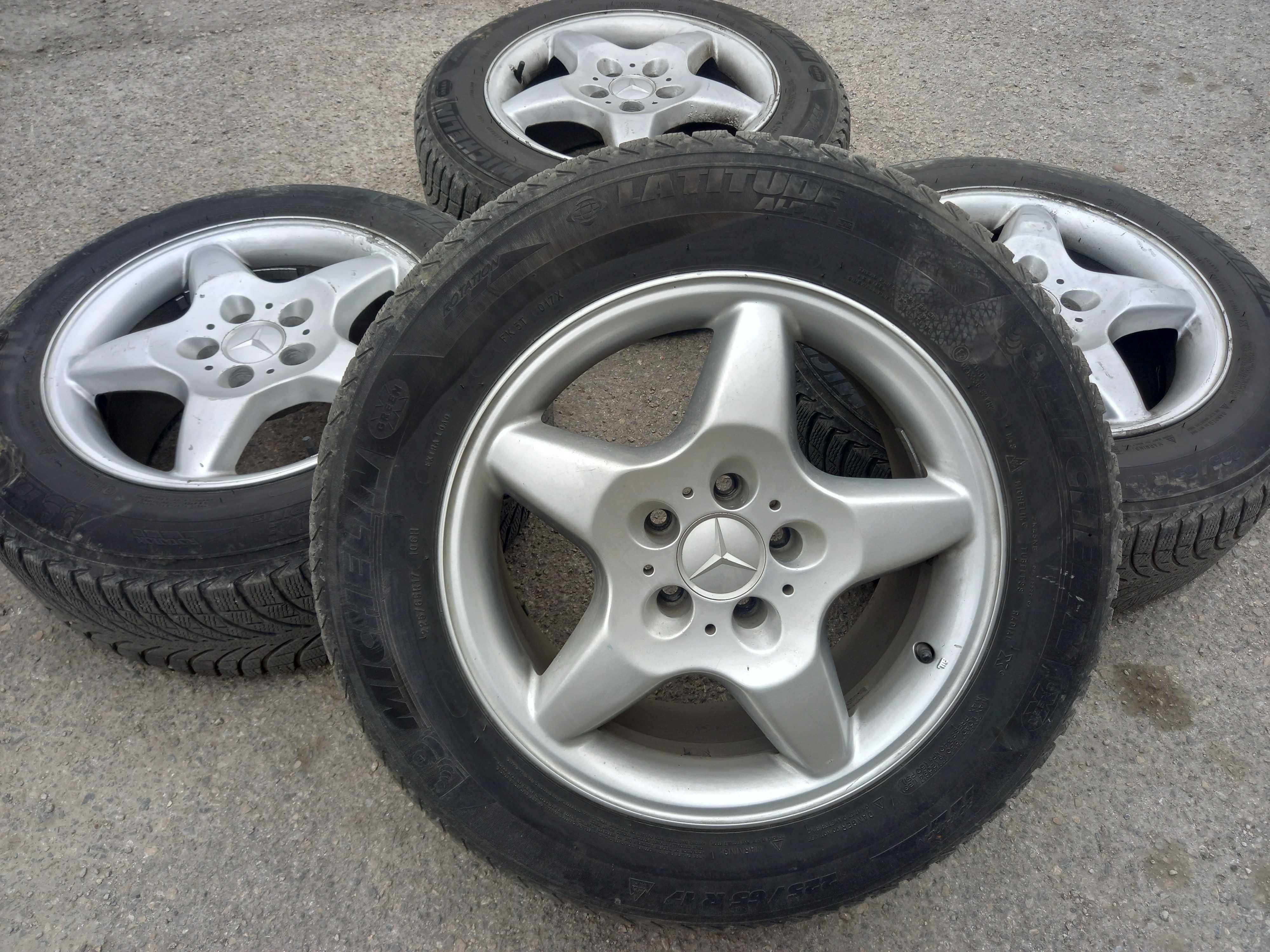 5x112/17 с гуми Mercedes ML W163 W164 R 5х112/17 Мерцедес МЛ