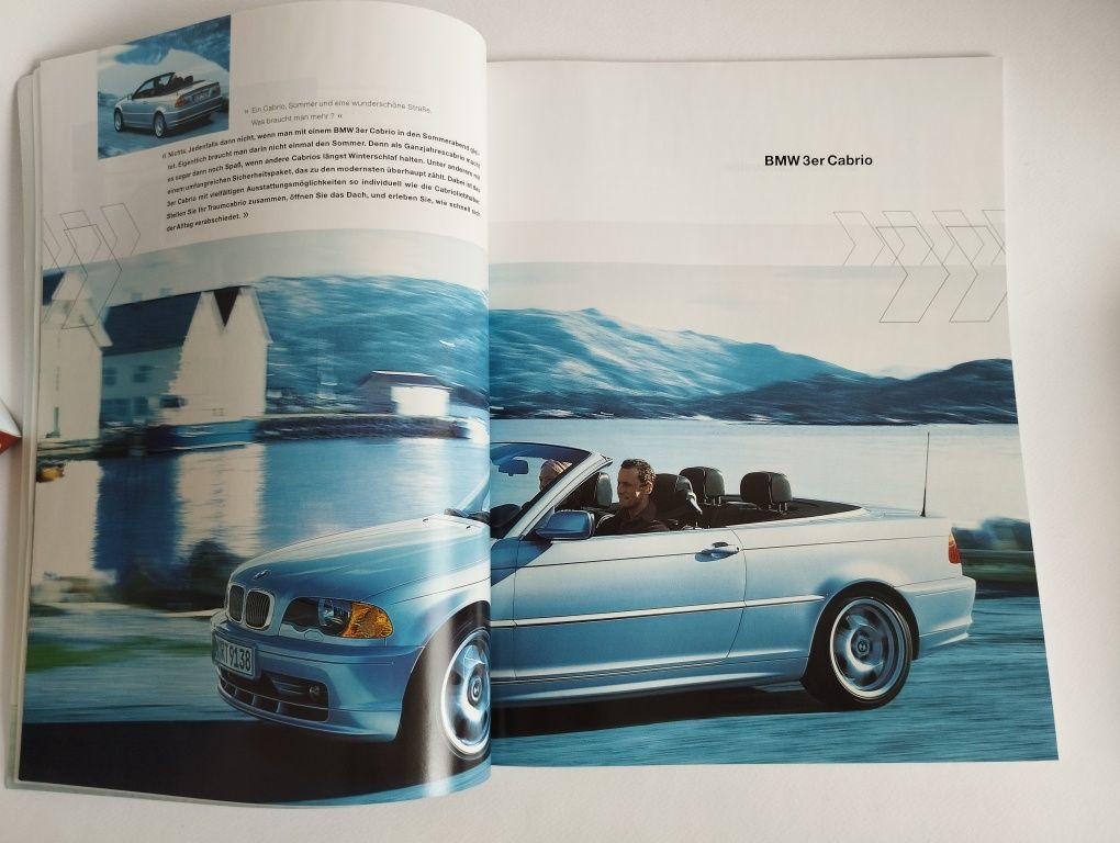 Рекламни брошури BMW ретро