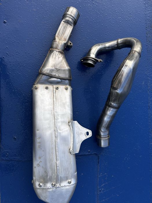 Стоков ауспух и кривка за Honda Crf 450r