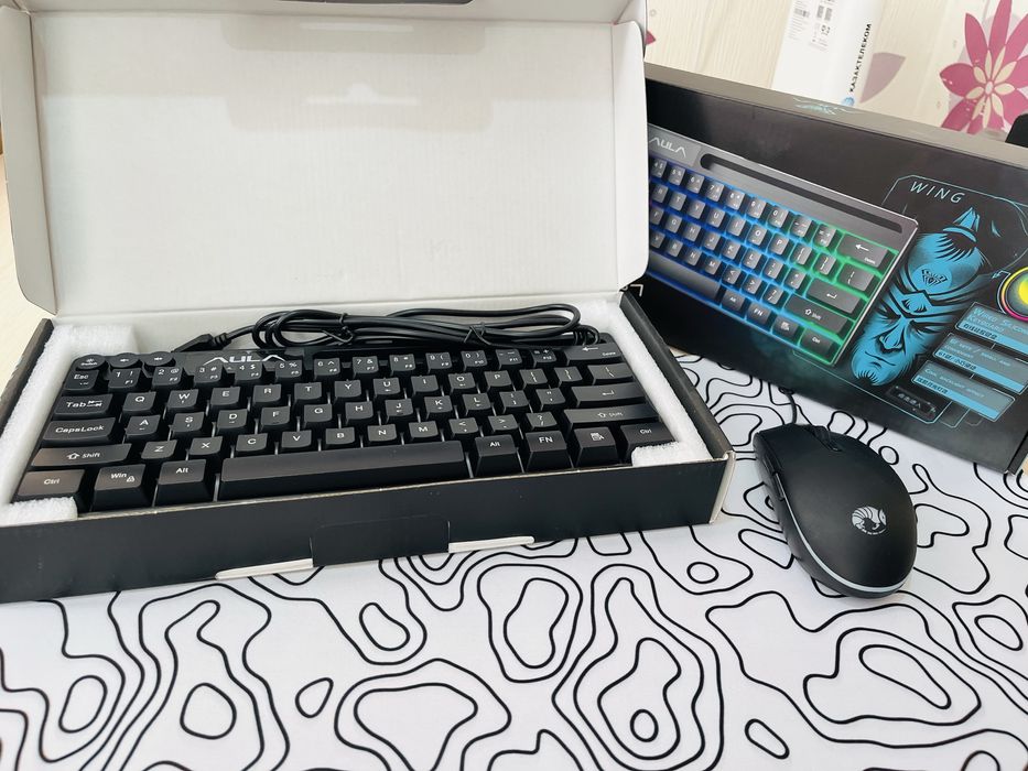 Клавиатура AULA F3061, Игровая мышь G707
