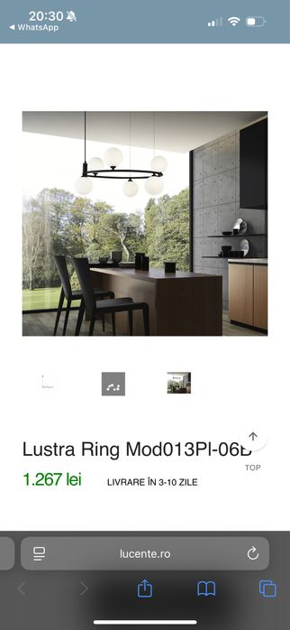 Vand lustra Maytoni  Ring