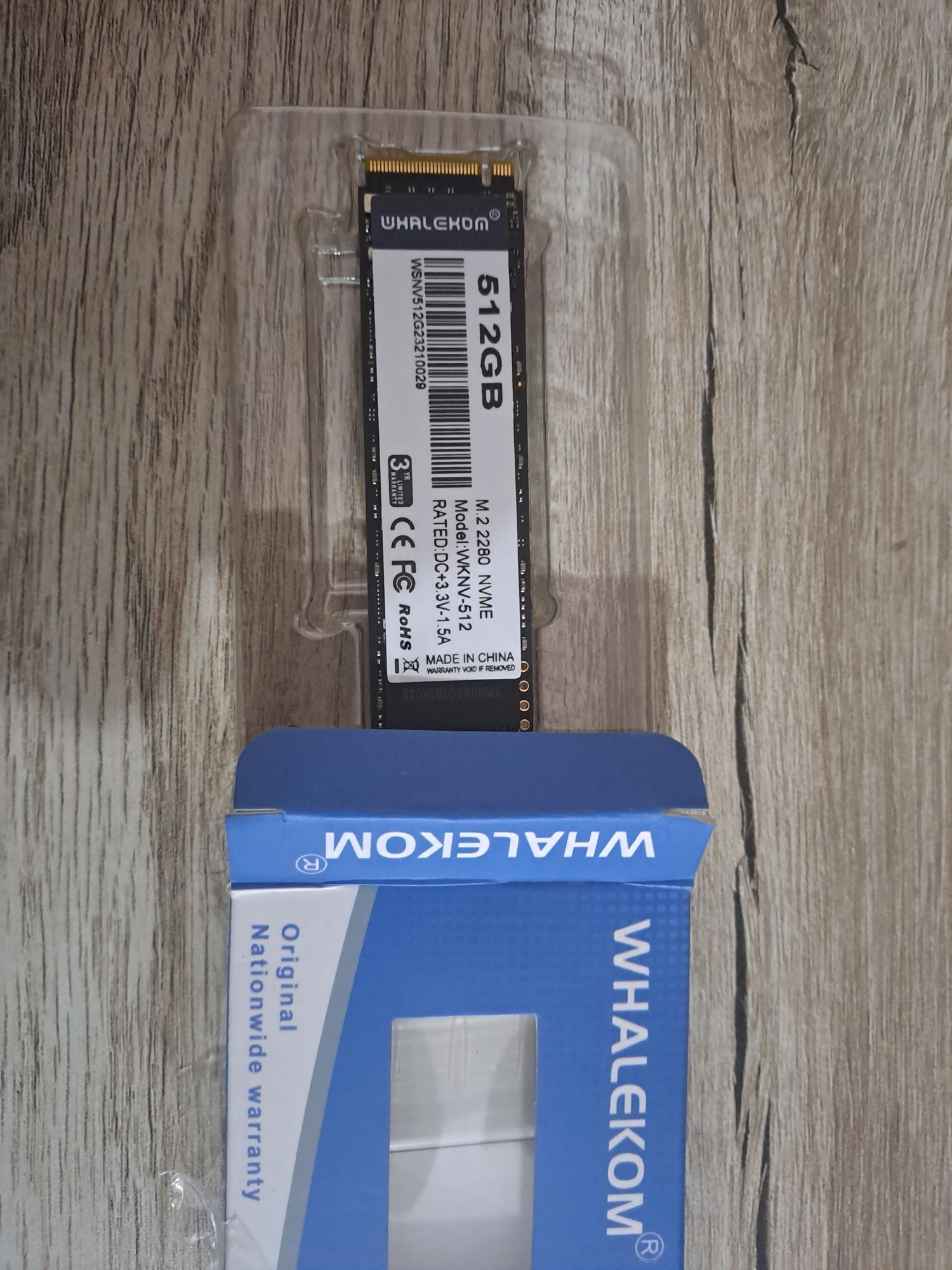 SSD Whalekom WKNV-512 512 ГБ 

SSD Whalekom WKNV-512SSD Whalekom WKNV-