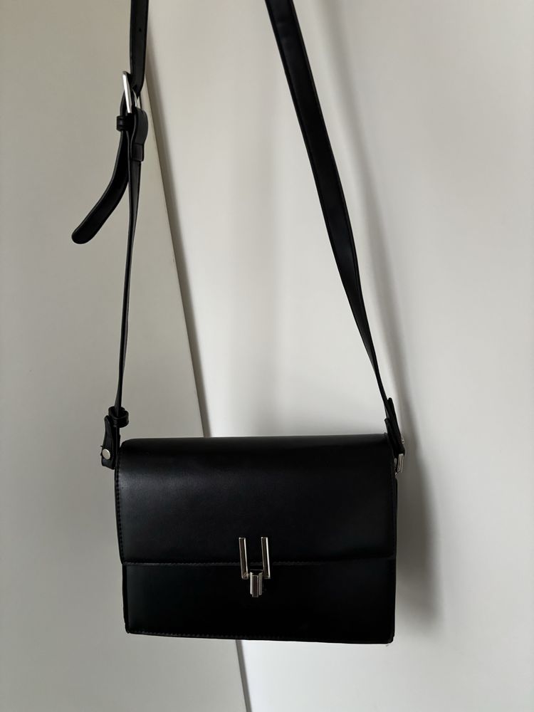 Geanta neagra de umar - 24x18 cm - Reserved