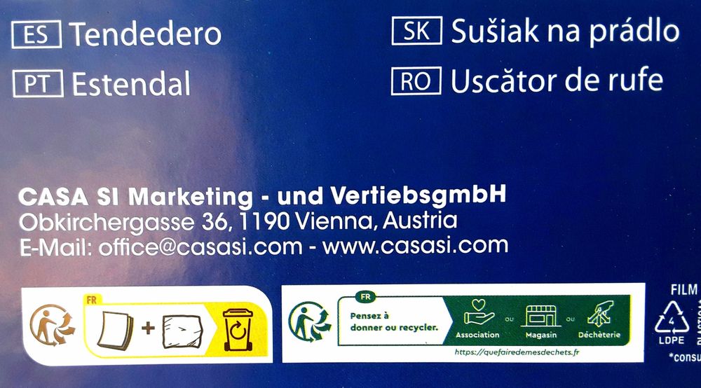 Uscatoare pliabile din metal pentru Rufe KOLIBRI + BONUS NOI - 60  Lei