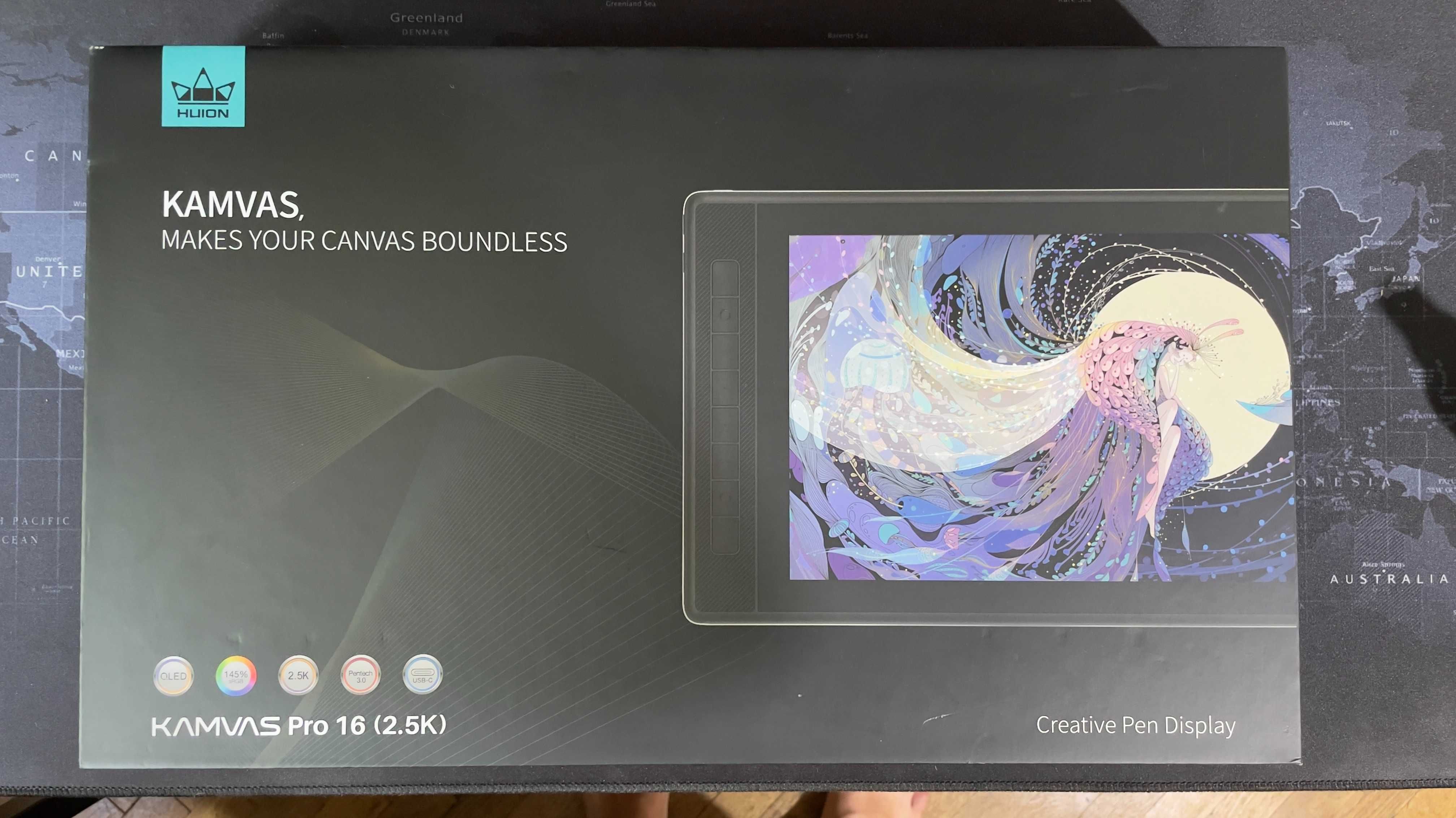 Графичен таблет HUION Kamvas Pro 16 (2.5K)