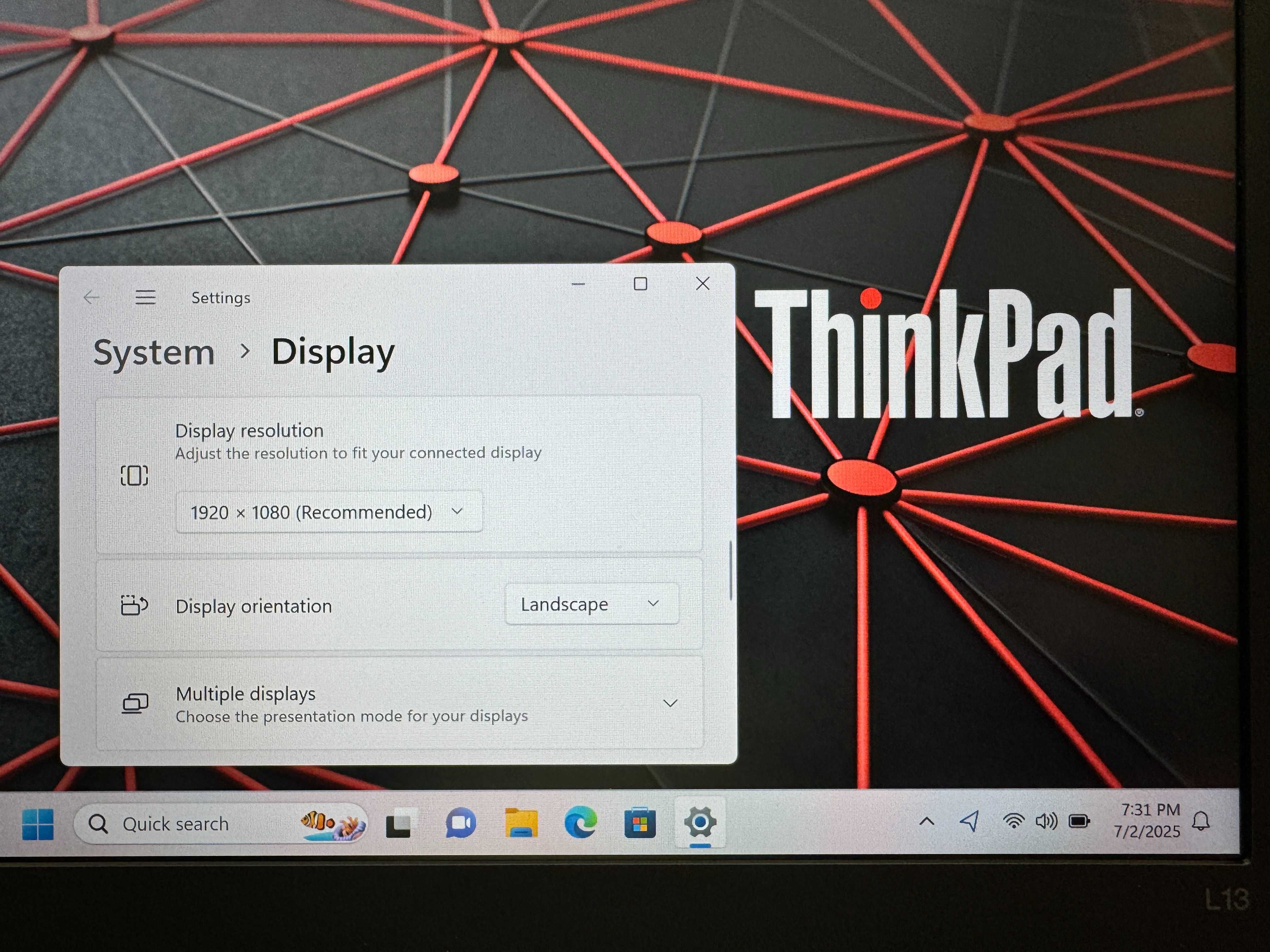 13.3' IPS i7-1165G7 Lenovo ThinkPad L13 G2 16GB DDR4/512GB NVMe/Бат 8ч