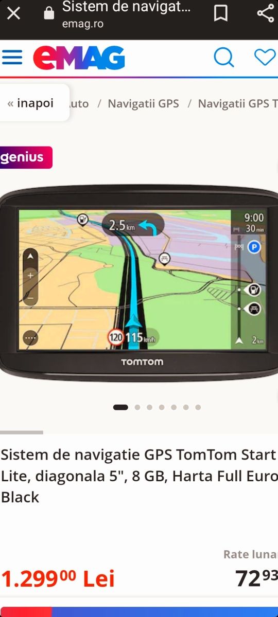 Navigatie*TOMTOM*Auto*Camion*Bus*Masina*Microbuz*Gps TomTom Camioane