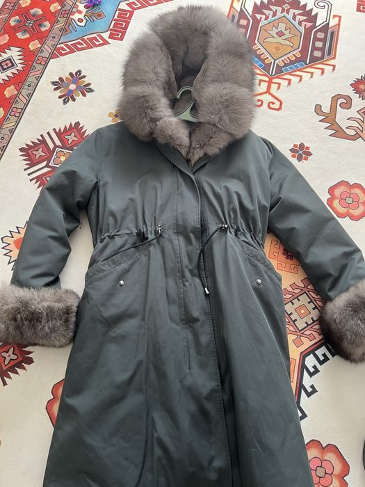 Натуральная зимняя парка