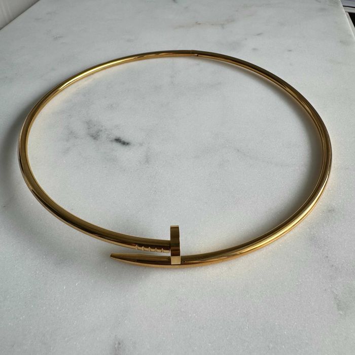 Colier Juste un Clou (placat 18k)