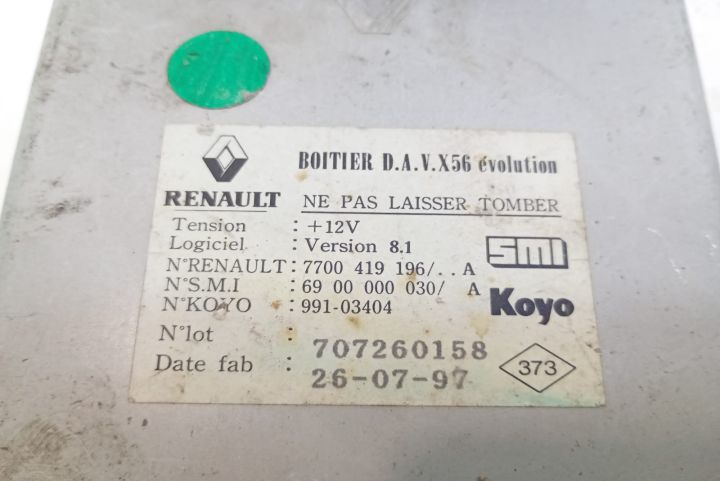 Calculator  Servodirectie 7700419196A Renault Laguna prima generatie