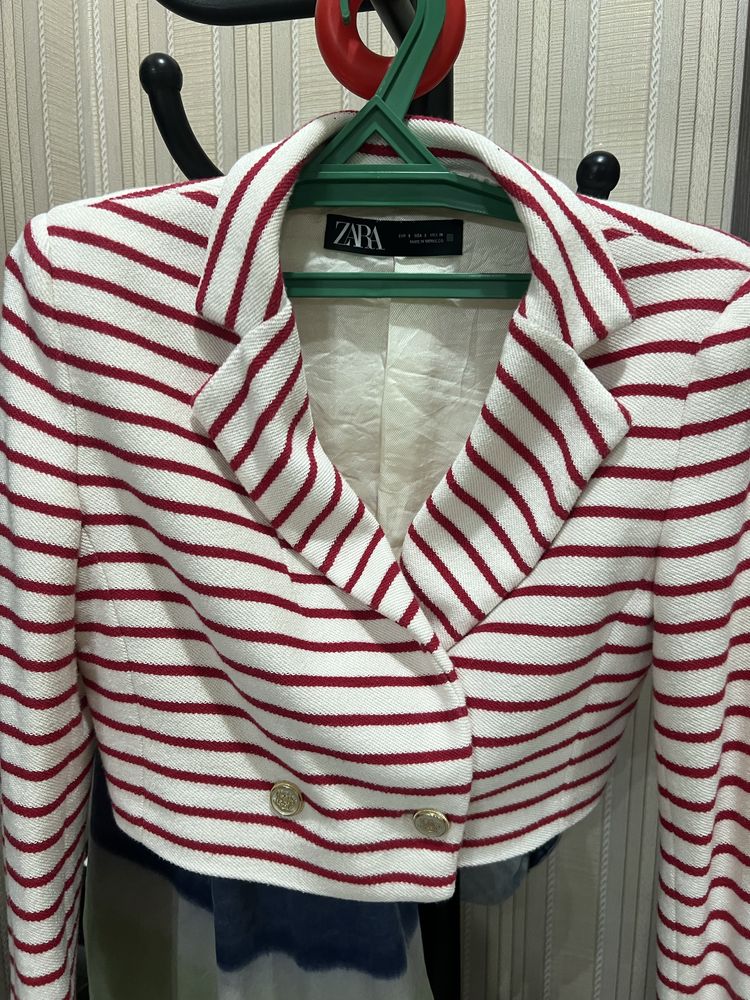 Пиджак Zara розовый