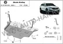 Scut motor metalic Skoda Kodiaq 2016-prezent- otel 2mm