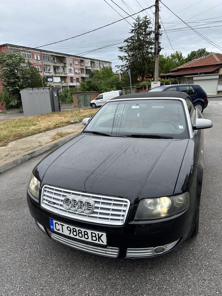 Ауди а4 1.8t 163k. Кабрио