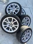 5 Roti / jante R18 5x112 Audi VW 66.6 ET 29 cauciucuri vara 245/40/18